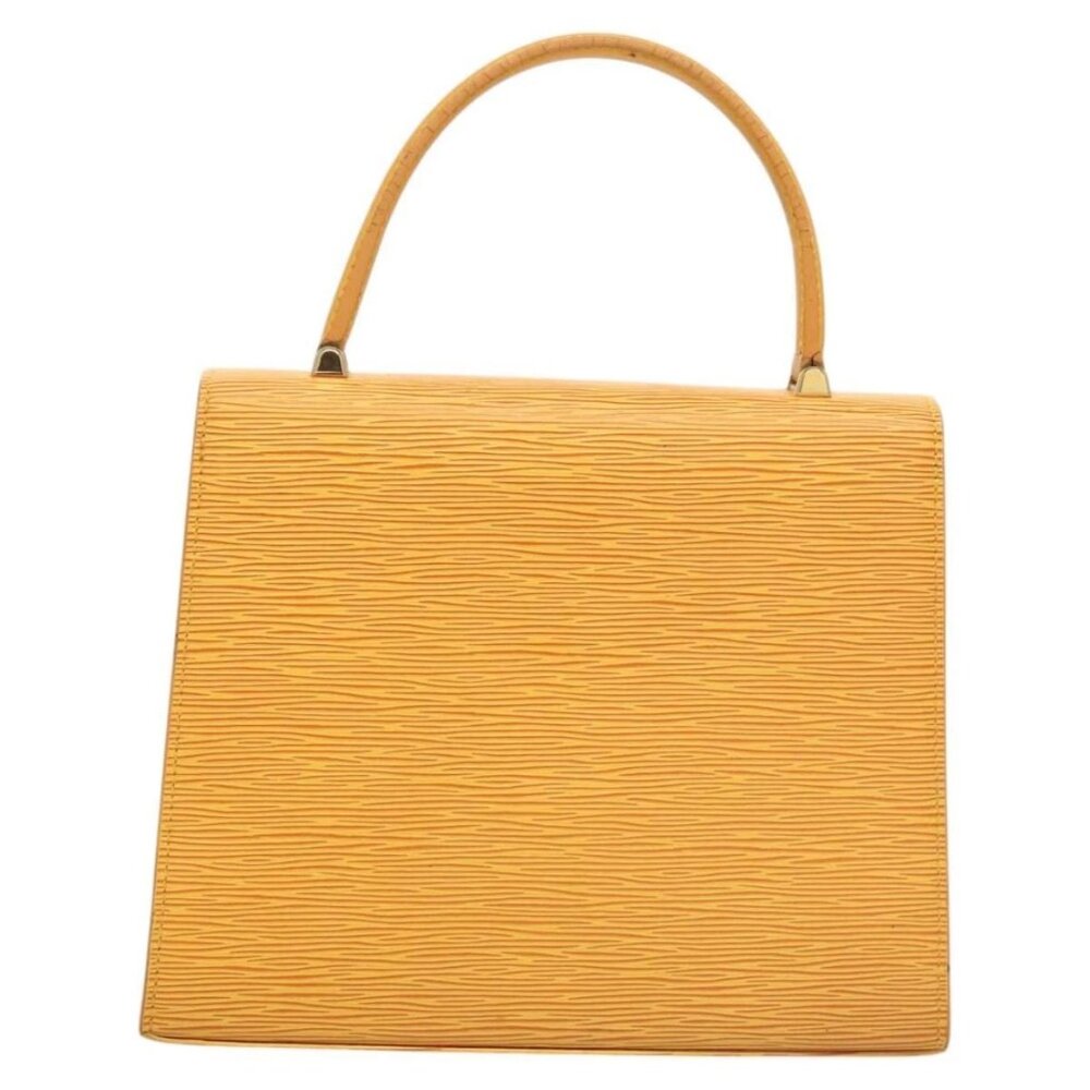 LOUIS VUITTON Epi Malesherbes Hand Bag Tassili Yellow Jonne M52379 Auth ep8616 - Picture 2 of 16
